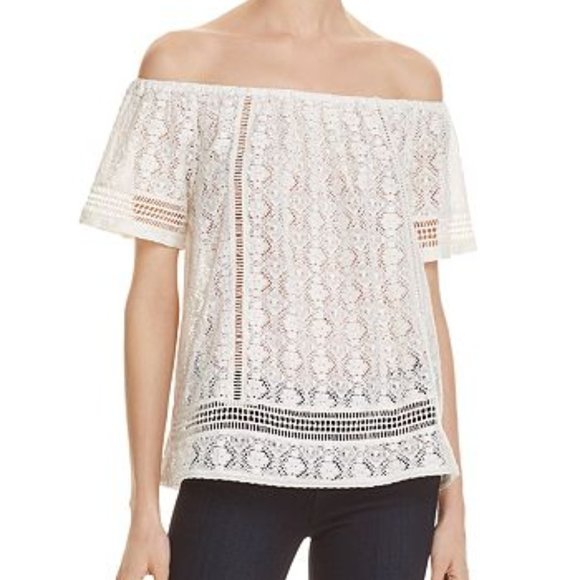 Joie Tops - Joie  Hannela D Off The Shoulder Lace Top